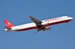 Take off/A321/AtlasJet/T�rkei/Antalya (LTAY/AYT). 

 ...  Johann Watz 23.08.2009