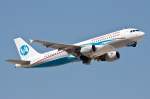 Take off/A320/Vladivostok Avia/T�rkei/Antalya (LTAY/AYT). ...  Johann Watz 23.08.2009