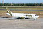 Sky Airlines B 737-49R TC-SKM am 30.08.3009 auf dem Flughafen ... Sky Airlines B 737-49R TC-SKM am 30.08.3009 auf dem Flughafen ...