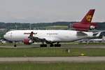 MD 11 Transmile Airlines, McDonnell Douglas MD-11F, 9M-TGQ Start auf Rwy 34