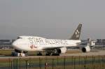 Thai Air HS-TGW Boing 747-400 Star Alliance.
Juni 2009


  ...