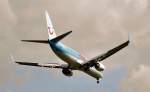 Boeing 737-800 der HapagFly, ...  Rolf Reinhardt 25.09.2009