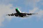 Boeing 747-400 bei Anflug ...  Rolf Reinhardt 25.09.2009