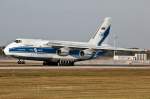 Landung Antonov AN124/Volga Dnepr/MUC/M�nchen/03.10.09. ...  Johann Watz 04.10.2009