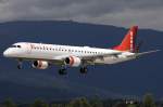 Baboo Airlines, HB-JQE, Embraer, ...  Kurt Greul 08.10.2009