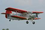 AN 2 Private Antonov AN-2P beim Start in Birrfeld (LSZF)Kt. Aargau/CH 28.4.2007