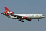 zurich-zrh Cargoitalia McDonnell Douglas DC-10-30F, Endanflug Rwy 14 (24.Mai 2007)