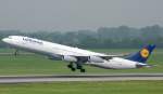 D-AIGO  Offenbach  (Airbus A340-313X) ...  Bj�rn Berg 05.11.2009