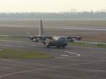 C-130 Hercules der RAF. Flughafen D�sseldorf. 31.10.2009.  ...