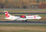 CSA ATR-72-202 OK-XFB beim ...  Frank Maczkowicz 07.11.2009