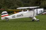 kestenholz Private, OE-AWG, Buecker, 131PA Jungmann, 22.08.2009, Kestenholz, Switzerland 

