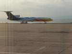 TU-154 Passagierflugzeug Tupolew Tu 154,Flughaven Varna(Bulgarien)09.08.2006 
