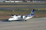 berlin-tegel-txl InterSky De Havilland Canada DHC-8-314Q OE-LIC auf dem Weg zum Start in Berlin-Tegel am 31.10.2009