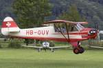 Piper Sonstige Private, HB-OUV, Piper, L4H Cub, 22.08.2009, Kestenholz, Switzerland 



