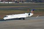 berlin-tegel-txl Eurowings Canadair Regjet CRJ900LR Next Generation D-ACNF bei der Ankunft auf dem Flughafen Berlin-Tegel am 31.10.2009