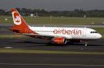 A319 Air Berlin, D-ABGN, Airbus, A319-112, 26.08.2009, DUS, Duesseldorf, Germany 

