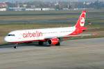 Air Berlin A 321-211 D-ALSA am 01.11.2009 auf dem Flughafen ...