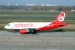 Air Berlin A 319-112 D-ABGK am 01.11.2009 auf dem Flughafen ...