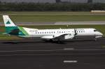 dusseldorf-dus Carpatair, YR-SBA, Saab, 2000, 26.08.2009, DUS, Duesseldorf, Germany 


