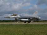 Die FA-116 der belgischen Luftwaffe steht in Volkel auf dem ... Die FA-116 der belgischen Luftwaffe steht in Volkel auf dem ...