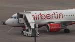 Dieser Air Berlin-Airbus A319 hat erstmal Pause: Er kam gerade ...