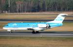KLM Cityhopper Fokker 70 ...  Frank Maczkowicz 28.11.2009