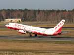 berlin-tegel-txl Air Berlin B 737-86J(WL) D-ABAU beim Start in Berlin-Tegel am 21.11.2009