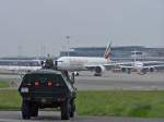 hamburg-ham Bundespolizei auch am Hamburger Flughafen.
Hamburg war einziger Ausweichflughafen w�hrend des G8 Gipfels 2007 falls der  Airport Rostock - Laage gesperrt werden sollte.