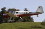 Private, D-ELYQ, Klemm, KL-107C, ...  Kurt Greul 10.12.2009