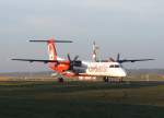 berlin-tegel-txl Air Berlin De Havilland Canada DHC-8-402Q D-ABQJ am Morgen des 05.12.2009 auf dem Flughafen Berlin-Tegel