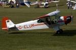 Piper Sonstige Private, D-ELUM, Piper, J3C-65 Club, 06.09.2009, EDST, Hahnweide, Germany 

