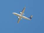 Dash 8 InterSky OE-LSB, De Havilland Dash DHC-8-300 gestartet als Flug 3L 363 nach Friedrichshafen; Dresden-Klotzsche am 27.04.2007
