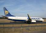 Ryanair Raynair, EI-DLL, Boeing 737-800 wl, 2009.02.06, NRN, Weeze, Germany