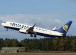 Ryanair Raynair, EI-DLO, Boeing 737-800 wl ('bye bye EasyJet'), 2009.10.17, NRN, Weeze, Germany