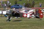 hahnweide-edst Private, HB-YKQ, Slepcev, Storch SS-4, 06.09.2009, EDST, Hahnweide, Germany 

