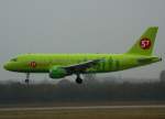 S7 Airlines, VP-BHK, Airbus A 319-100, 2009.10.24, DUS, D�sseldorf, Germany ...
