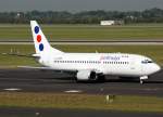 dusseldorf-dus JAT Airways, YU-ANJ, Boeing 737-300, 2009.09.09, DUS, D�sseldorf, Germany