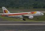 A319 Iberia, EC-KHM, Airbus A 319-100 (Buho Real), 2008.05.22, DUS, D�sseldorf, Germany