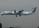 dusseldorf-dus FlyBe, G-ECOM, Bombardier DHC Dash 8Q-400, 2009.10.24, DUS, D�sseldorf, Germany