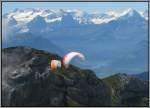 Gleitschirmflieger am Pilatus in ...  Thomas Schmidt 03.01.2010