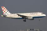 A319 Croatia Airlines, 9A-CTH, Airbus, A319-112, 19.09.2009, AMS, Amsterdam, Niederlande 

