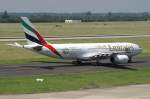 A330 Emirates, A6-EKT, Airbus A 330-200, 2006.06.12, DUS, D�sseldorf, Germany