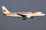 A320 Iberia, EC-HQK, Airbus, A320-214, 19.09.2009, AMS, Amsterdam, Niederlande 

