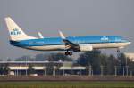 KLM KLM, PH-BXW, Boeing, B737-8K2, 19.09.2009, AMS, Amsterdam, Niederlande 

