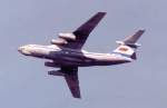 Il-76 Iljuschin Il-76 der Aeroflot, Kennzeichen CCCP-76470, Sommer 1987 - Scan vom Dia