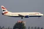 British Airways British Airways, G-DOCG, Boeing, B737-436, 19.09.2009, AMS, Amsterdam, Niederlande 

