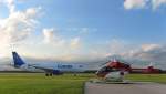 Ein Condor-A320 (D-AICL) f�hrt ...  Frank Weber 24.01.2010
