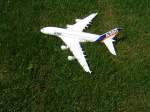 Airbus A380 Modellflugzeug am 8.7.07   ...