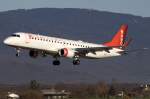 FlyBaboo Airlines, HB-JQE, Embraer, ...  Kurt Greul 01.02.2010