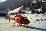 Der BOHAG-Helikopter  HB-ZKT  im ...  Markus Doyon 11.02.2010